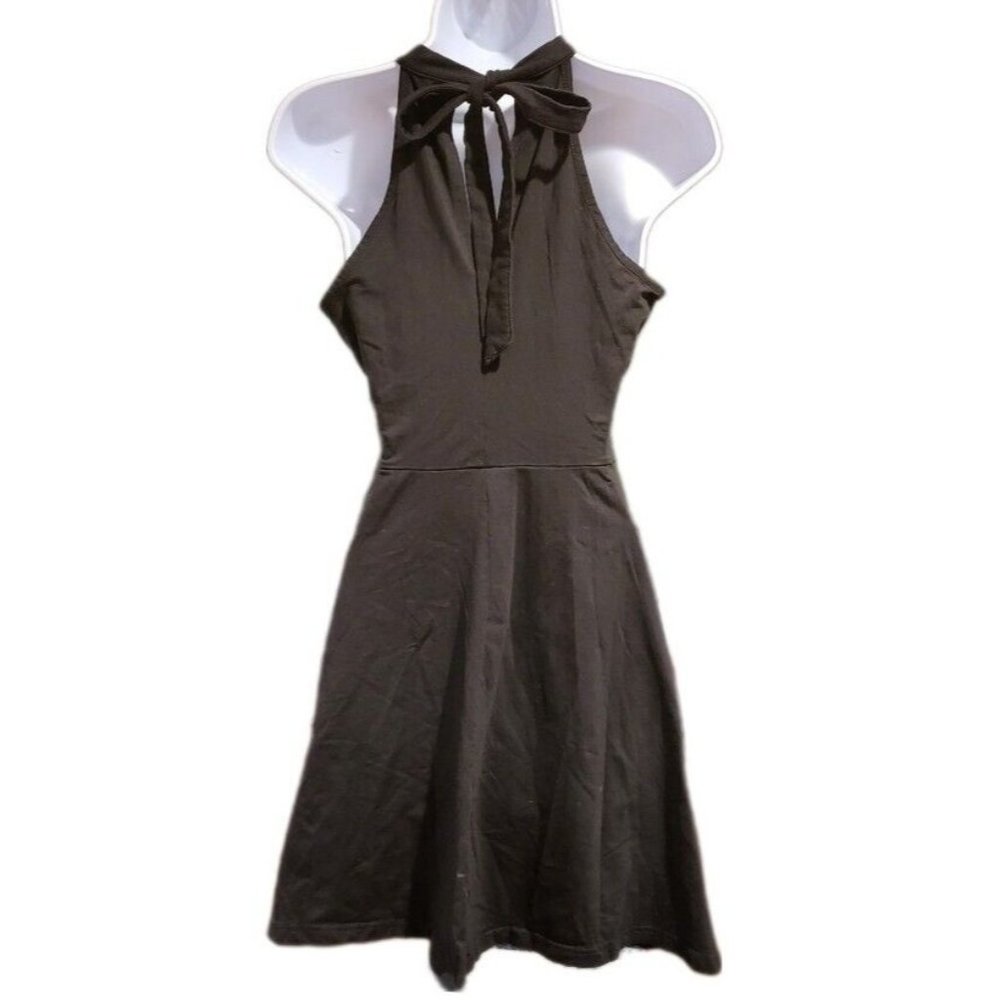 Ouges Women’s Halter Neck White Dress Size Medium - image 4